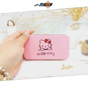 ست براش هفت تیکه صورتی هلو کیتی Hello kitty
