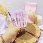 ست براش کیف چرمی مینی فیکس 8 عددی اورجینال