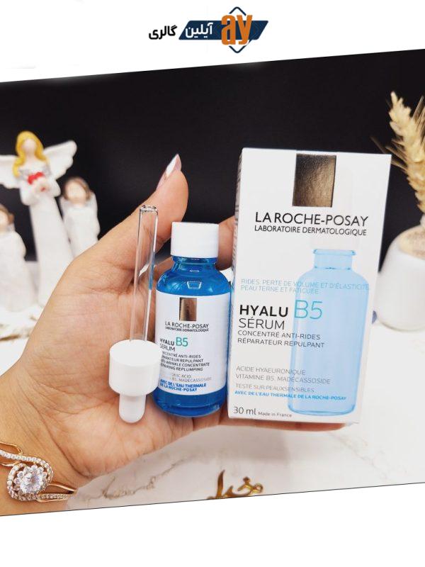 سرم‌ آبرسان هیالورونیک اسید لاروش پوزای ویتامین La Roche Posay B5 کد 3626