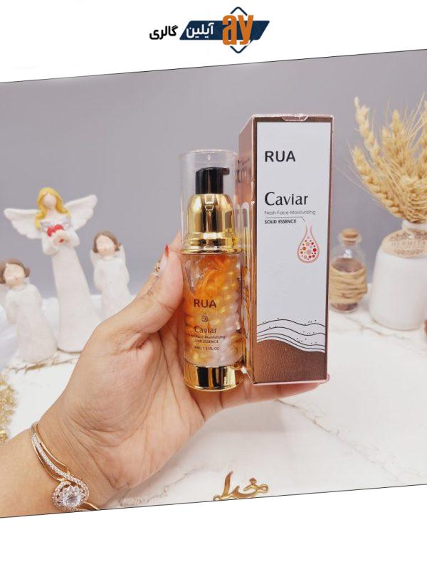سرم جوان کننده و آبرسان خاویار اصلی برند RUA کد 60060