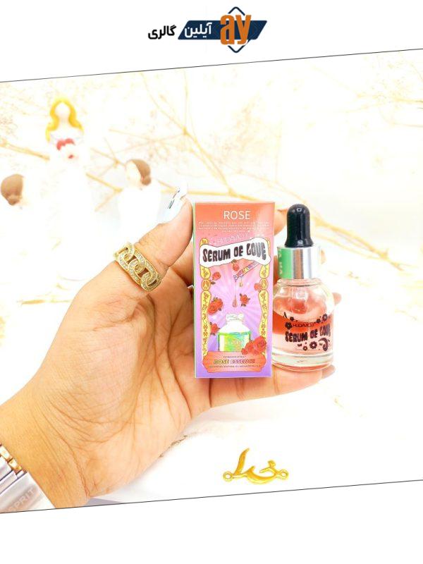 سرم روشن کننده پوست مدل گل رز هدی موجی HUDA MOJI حجم 20 ml کدEC001