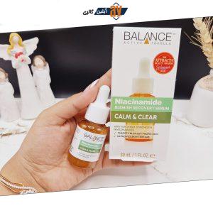سرم ضد جوش و لک نیاسینامید بالانس Calm & Cler حجم 30 میلی لیتر کد 8165