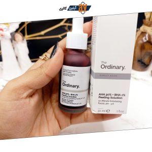 سرم لایه بردار روشن کننده و ضدلک اوردینری Peeling solution AHA30%+BHA2% ordinary