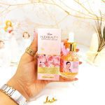 سرم و پرایمر مغذی جوان کننده صورت گل رز هدی بیوتی HUDABEAUTY کد HD826009