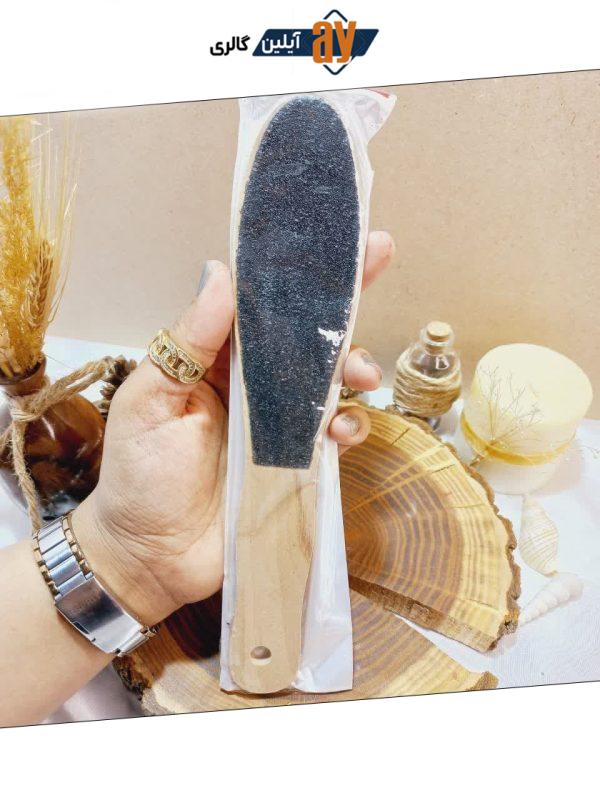 سوهان پاشنه پا طرح چوبی با کیفیت | پخش عمده