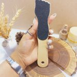 سوهان پاشنه پا چوبی طرح کف پا با کیفیت | پخش عمده