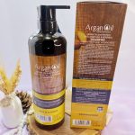 شامپو روغن آرگان کراتینه اصلی مراکشی هک شده ساخت اسلواکی جعبه دار لایتنس 900 میل 95% ARGAN OIL