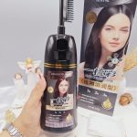 شانه رنگ مو (رنگ سیاه) حجم 400 گرم کاملا طبیعی و گیاهی برند ‏ZANLUOTI‏ برند 100251