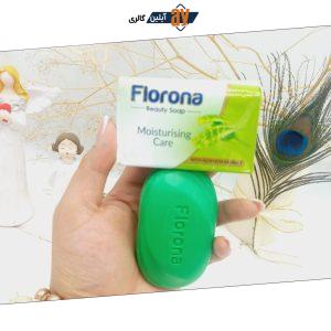 صابون 100 درصد گیاهی حاوی آلوئه ورا برند فلورونا FLORONA