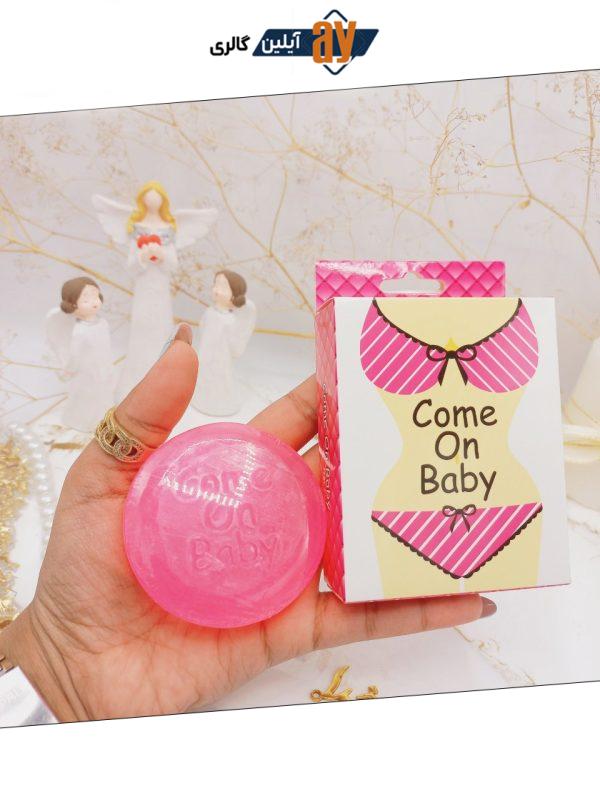 صابون آنتی باکتریال روشن کننده نواحی حساس رایحه ( گلی) Come On Baby کد 300036