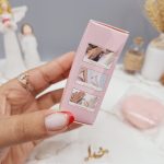 صابون روشن کننده هلویی طرح قلب BABY POWDER کد F8075