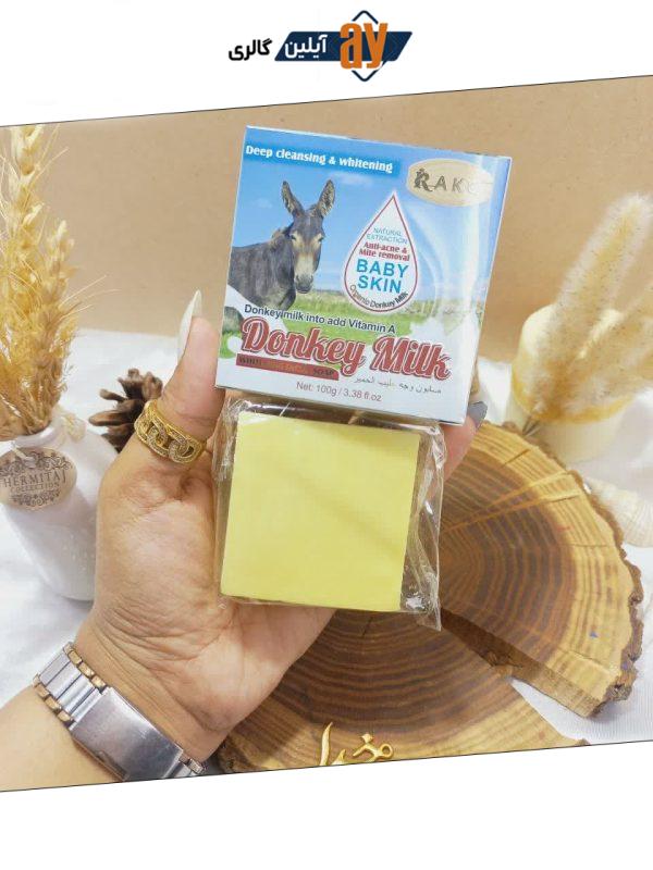 صابون سفید کننده عمیق شیر الاغ راکو RAKO کد RK1076