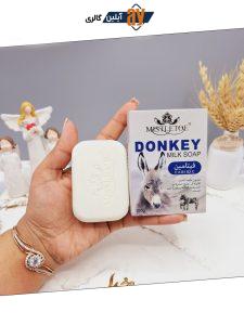 صابون شیر الاغ ویتامین B2 برند MISTLETOE کد 5311