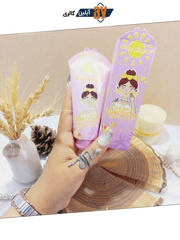 ضد آفتاب بچه SPF90 برند کیس بیوتی KISS BEAUTY کد 68615