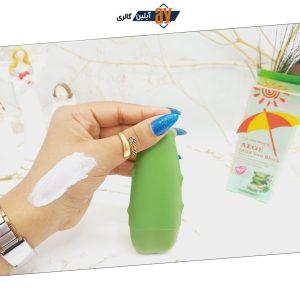 ضد آفتاب SPF90 مدل آلوئه ورا حجم 50 میل وکالی کد WKL328