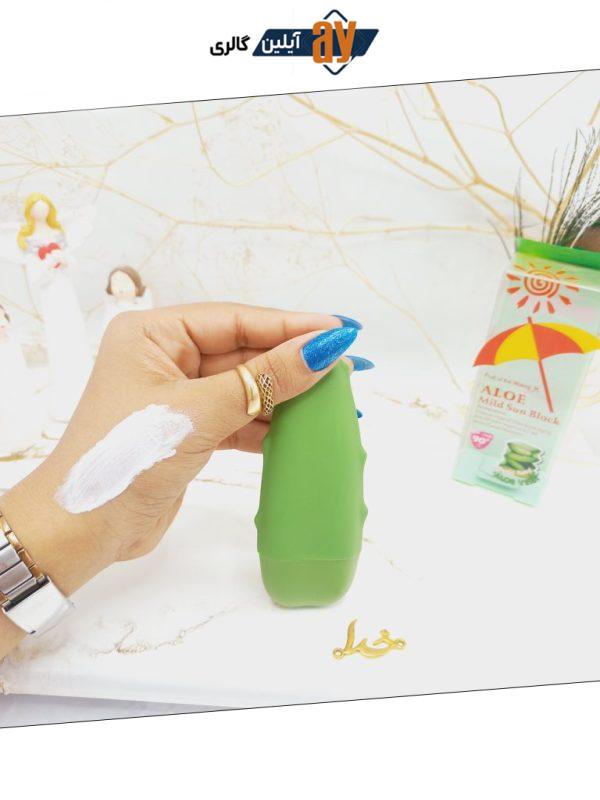 ضد آفتاب SPF90 مدل آلوئه ورا حجم 50 میل وکالی کد WKL328