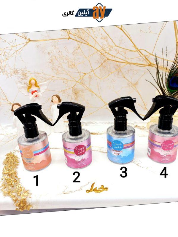 عطر مو خوشبو شیرین و صحرایی پینک این سوئیت SUMMER VIBE کد BOO42 DR