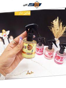 عطر مو شاین دار طرح پر حجم 100ml