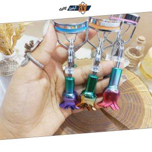 فرمژه استیل طلق دار طرح گل رز طلق دار