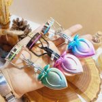 فرمژه طرح توت فرنگی استیل