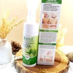 فوم براش دار از بین برنده پوست و چربی مرده برگ ریحان راکو RAKO اصلی کد RK1097