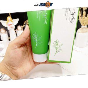 فوم شستشوی صورت تیوپی چای سبز وان اسپرینگ کد YZC79287
