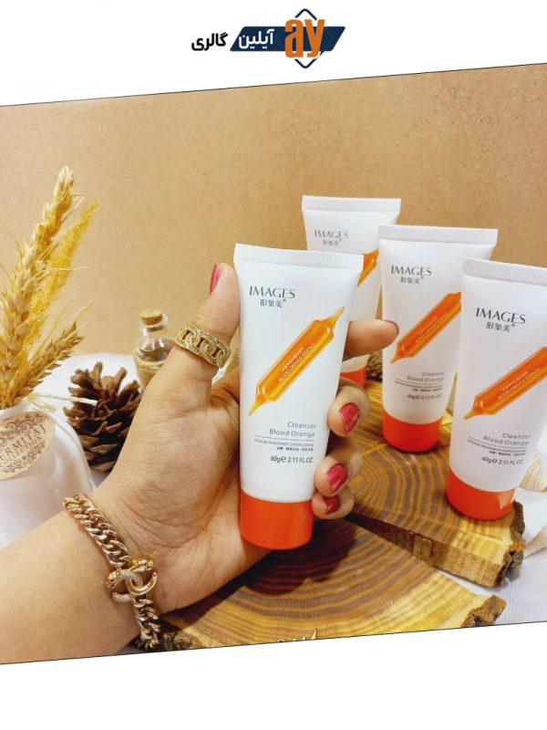 فوم شستشوی صورت پرتقال خونی ایمیجز IMAGES Cleanser