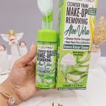فوم پاک کننده آرایشی آلوئه ورا دارای فوم غلیظ برند وکالی Wokali کد HA-3072
