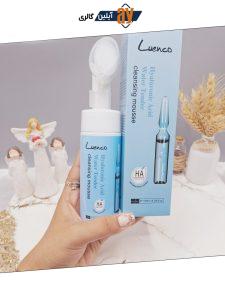 فوم پاک کننده هیالورونیک اسید آمپولی برند Luenco کد 2307_6