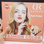 لاک ناخن زیبای طرح مهر انگشت CAIRUO کد 5965