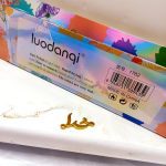 لاک ناخن زیبایی الماسی luodanqi کد 9439