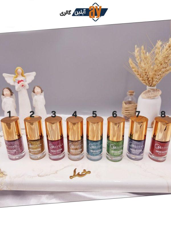لاک ناخن شاین دار برند نایلی پولیش Nail polish کد M011