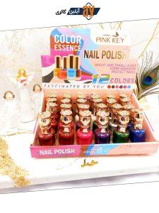لاک ناخن پرطرفدار پینک کی PINK kEY کد PN615
