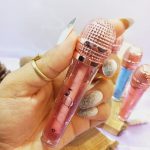 لیپ گلاس حرارتی ضد آب طرح میکروفن برند مینی کویین Mini Queen کد MQ3039
