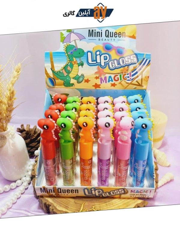 لیپ گلاس حرارتی طرح دایناسور برند مینی کویین Mini Queen کد MQ3045