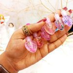 لیپ گلاس و برق لب آویز دار قلبی رمانتیک راین ROMANTIC  RAIN کد Y628