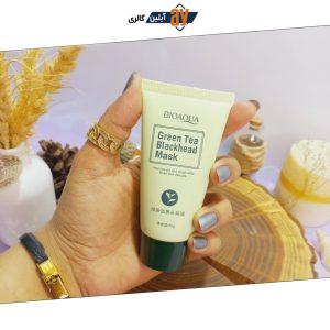 ماسک تیوپی حذف جوش سر سیاه چای سبز بیوآکوا BIOAQUA کد BQY77900