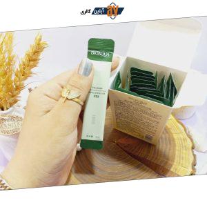ماسک خواب سفید کننده و کلاژن صورت 20 عددی بیوآکوا BIOAQUA کد BQY92885