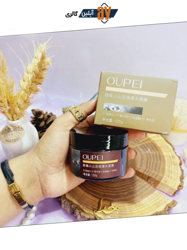 ماسک سر سیاه مکش گل آتشفشانی 120 گرمی برند اوپل OUPEL کد DS18