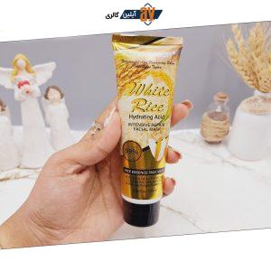 ماسک صورت برنج سفید کننده وترمیم کننده انواع پوست برند کایلی بیوتی KaliyaBeauty کدZ200