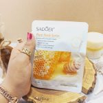 ماسک صورت ورقه ای عسل سادور Sadoer کد  SD80627