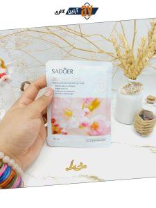 ماسک صورت ورقه ای عصاره شکوفه گیلاس سادور کد SD90276