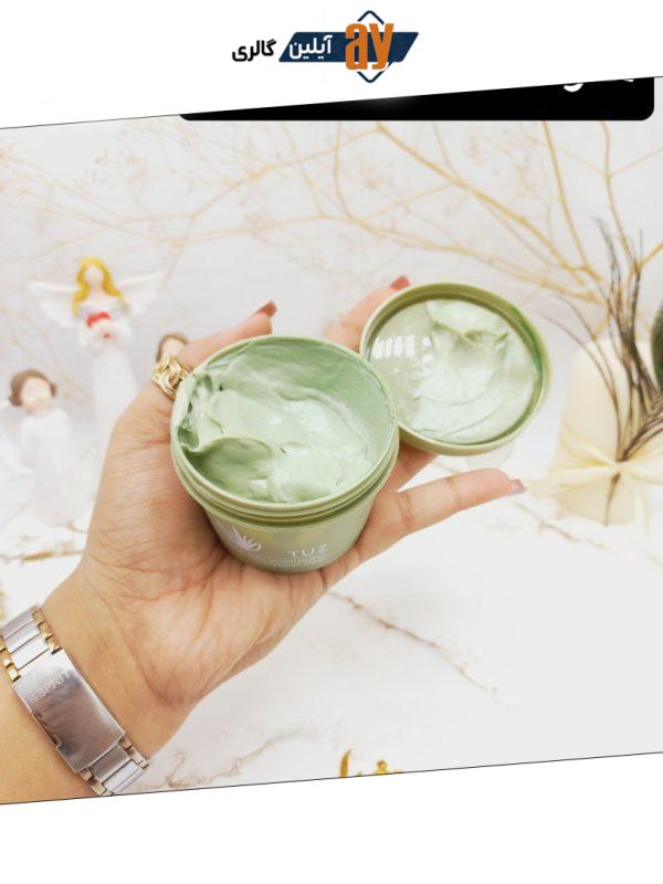ماسک صورت چای سبز کانسای cahnsa توز  TUZ حجم 100 گرم