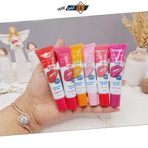ماسک لب تیوپی پرطرفدار با رنگدهی عالی لب برند KALIYABEAUTY کد j833