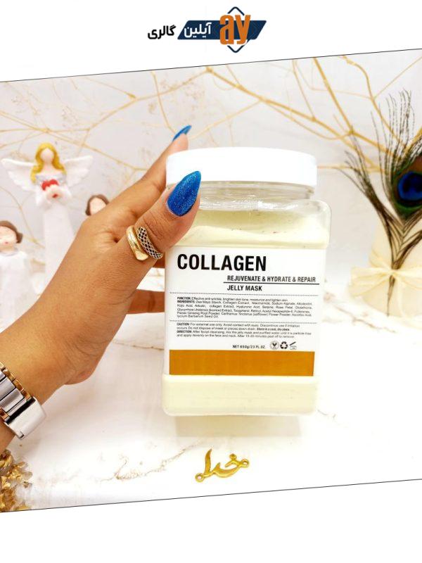 ماسک هیدروژلی کلاژن 650 گرمی COLLAGEN ساخت چین
