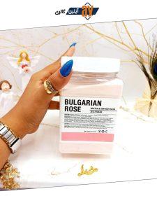 ماسک هیدروژلی گل رز 650 گرمی BULGARIAN ROSE ساخت چین