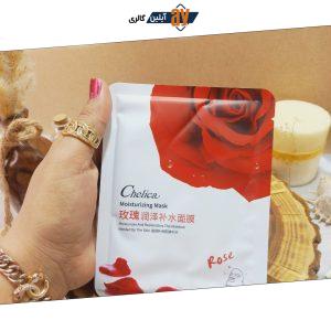 ماسک ورقه ای Chelica مدل گل رز حجم 25 گرمی کد SLK86209