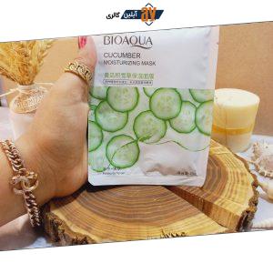 ماسک ورقه ای آبرسان خیار بیوآکوا BIOAQUA کد BQY74930