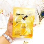 ماسک ورقه ای جوانساز قوی طلا هپی لیدی HAPPY LADY کد HL3206