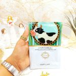 ماسک ورقه ای صورت آبرسان و پروتئین شیر گاو هپی لیدی HAPPY LADY کد HL3201